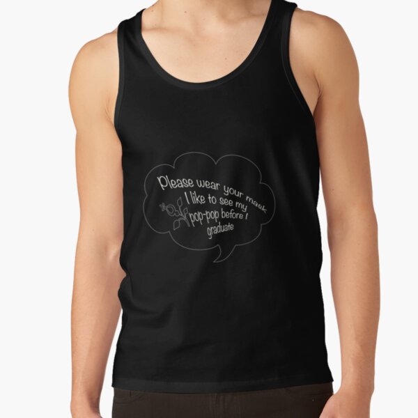 i like to see my pop pop white Tank Top RB2805 product Offical Pop Smoke Merch