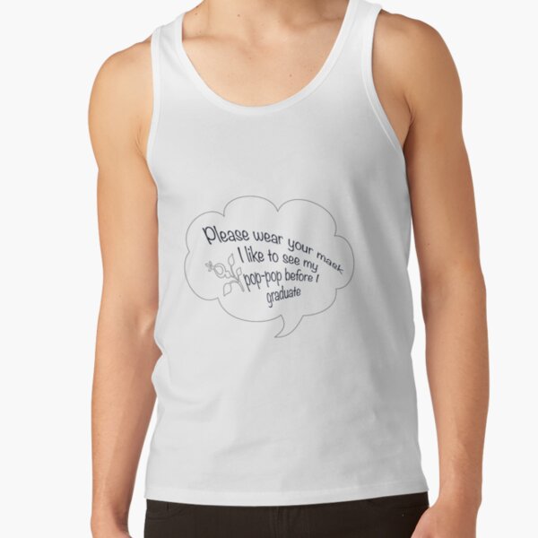 i like to see my pop pop black Tank Top RB2805 product Offical Pop Smoke Merch