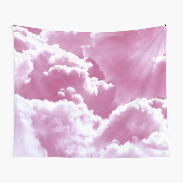 Pale Pastel Sky Blue Pop Smoke Bomb Clouds Tapestry RB2805 product Offical Pop Smoke Merch