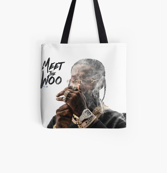 Meet The Woo Pop Smoke All Over Print Tote Bag RB2805 product Offical Pop Smoke Merch