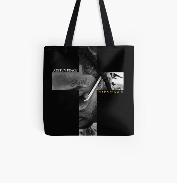 RIP Pop Smoke All Over Print Tote Bag RB2805 product Offical Pop Smoke Merch