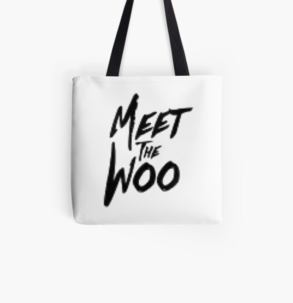 the woo All Over Print Tote Bag RB2805 product Offical Pop Smoke Merch