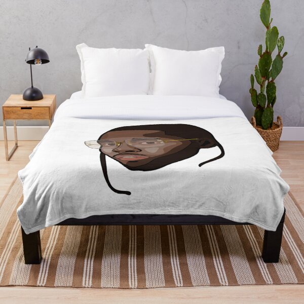Pop Smoke Face Throw Blanket RB2805 product Offical Pop Smoke Merch