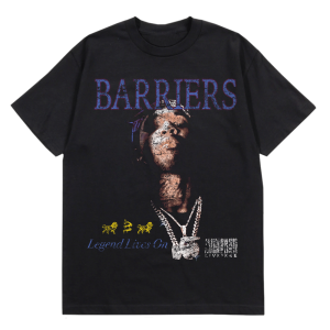 Barriers Pop Smoke Legend Lives On T-shirt PS2311