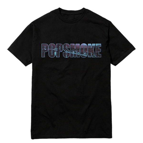 Pop Smoke X Vlone Wraith Black T-shirt PS2311