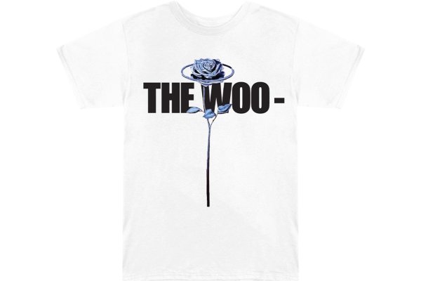Pop Smoke x Vlone The Woo T-Shirt White PS2311