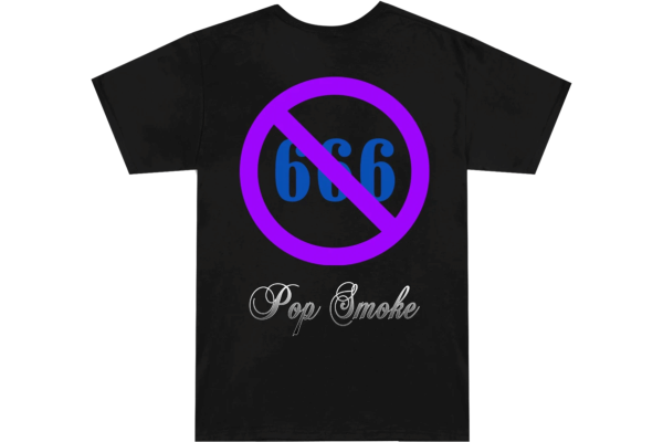 Pop Smoke x Who Decides War Portrait T-Shirt PS2311