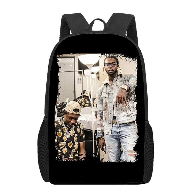 Pop Smoke Rapper Kids School Bags 3D Book Bag Men 16 Inch Backpack For Teen Boys 12 1.jpg 640x640 12 1 - Pop Smoke Merch